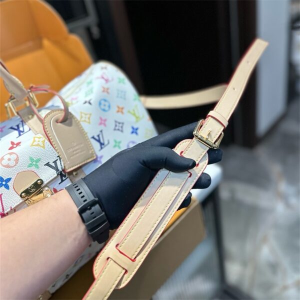 ルイ ヴィトン キーポル バンド リエール 45 ルイヴィトン ボストンバッグ 旅行 バッグ ブランド ヴィトン カラフル モノグラム 村上 隆 ルイビトン 飛行機 ボストン バッグ 持ち込み ルイ ヴィトン 偽物 - 画像 (9)