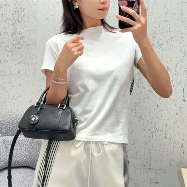 dior ボストン バッグ ミニ d vibe v イーストウエスト ナノバッグ ディオール バッグ ショルダー 可愛い ミニ ショルダー バッグ ミニ ハンド バッグ ハイ ブランド dior パロディ - 画像 (4)