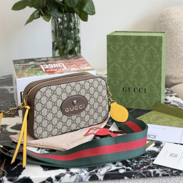gucci ネオ ヴィンテージ gucci ショルダー バッグ 人気 ハイ ブランド メッセンジャー バッグ 芸能人 ショルダー バッグ メンズ ネオ ヴィンテージ gg スプリーム メッセンジャー バッグ - 画像 (5)