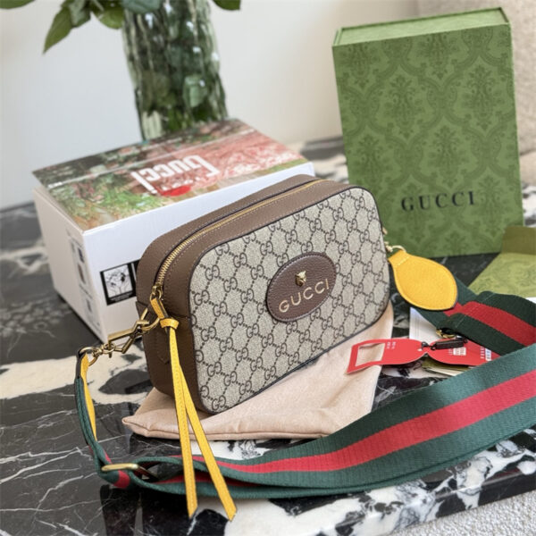 gucci ネオ ヴィンテージ gucci ショルダー バッグ 人気 ハイ ブランド メッセンジャー バッグ 芸能人 ショルダー バッグ メンズ ネオ ヴィンテージ gg スプリーム メッセンジャー バッグ - 画像 (6)