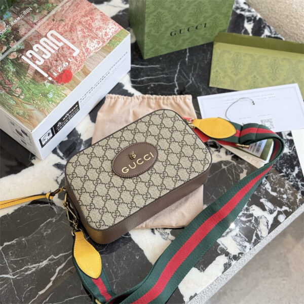 gucci ネオ ヴィンテージ gucci ショルダー バッグ 人気 ハイ ブランド メッセンジャー バッグ 芸能人 ショルダー バッグ メンズ ネオ ヴィンテージ gg スプリーム メッセンジャー バッグ - 画像 (10)