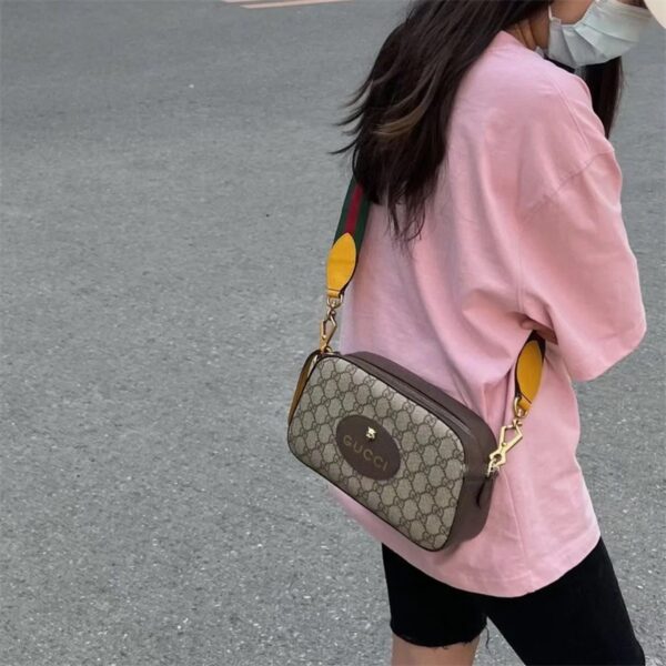 gucci ネオ ヴィンテージ gucci ショルダー バッグ 人気 ハイ ブランド メッセンジャー バッグ 芸能人 ショルダー バッグ メンズ ネオ ヴィンテージ gg スプリーム メッセンジャー バッグ - 画像 (2)