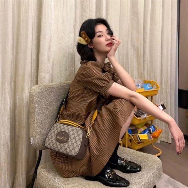 gucci ネオ ヴィンテージ gucci ショルダー バッグ 人気 ハイ ブランド メッセンジャー バッグ 芸能人 ショルダー バッグ メンズ ネオ ヴィンテージ gg スプリーム メッセンジャー バッグ - 画像 (4)