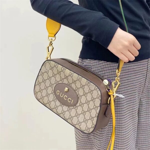 gucci ネオ ヴィンテージ gucci ショルダー バッグ 人気 ハイ ブランド メッセンジャー バッグ 芸能人 ショルダー バッグ メンズ ネオ ヴィンテージ gg スプリーム メッセンジャー バッグ