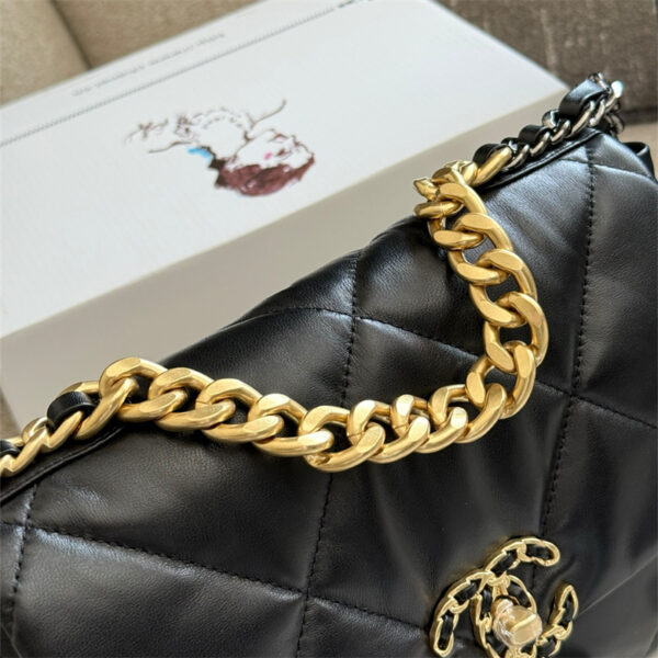 chanel 19 ハンドバッグ シャネル バッグ ショルダー 2way ハンドバッグ 本 革 ショルダー バッグ レディース 人気 ブランド 女性 バッグ 人気 ブランド シャネル バッグ 偽物 シャネル ディズヌフ - 画像 (12)