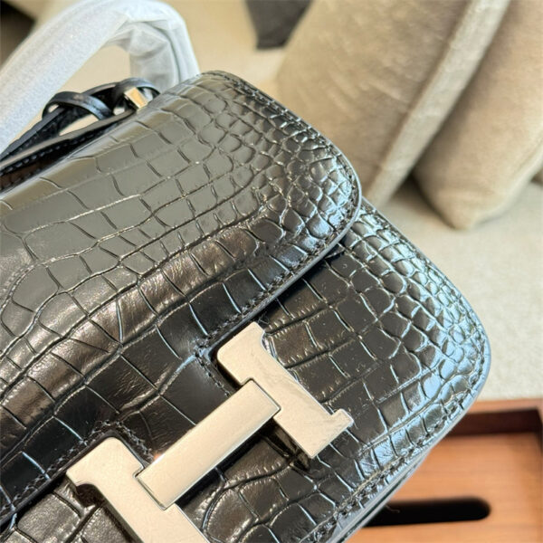 エルメス コン スタンス スクエア ミニ ショルダー バッグ クロコダイル バッグ エルメス ショルダーバッグ ハイ ブランド レディース バッグ エルメス スーパーコピー - 画像 (11)